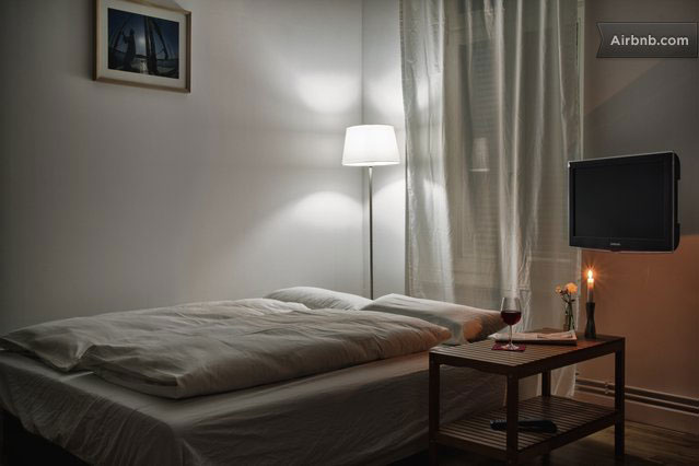 Appartement bei Nacht